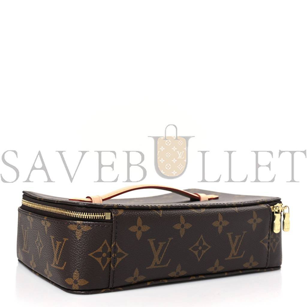 LOUIS VUITTON MONOGRAM NICE JEWELRY CASE M43449 (24*18*6cm)